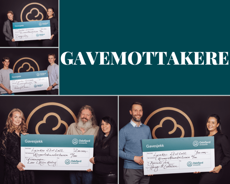 Gavemottakere gavemottakere